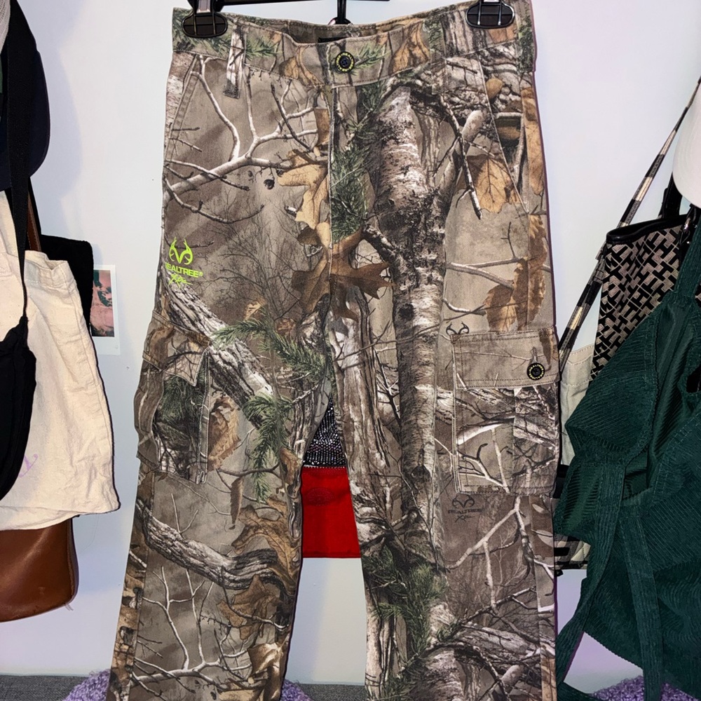 Realtree Camouflage Apparel with Brown and Black